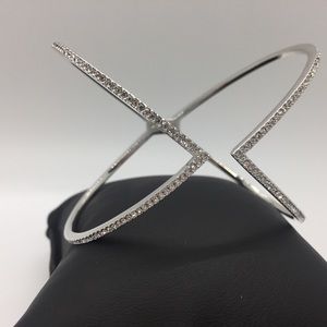 Nadri ‘Starry Night’ Hinge Cuff Bracelet